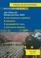 bokomslag Abitur Niedersachsen 2025 EA Deutsch - Paket