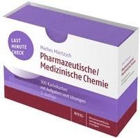 Marlies Miertzsch - Last Minute Check - Pharmazeutische/Medizinische Chemie, Häftad