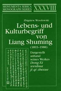 bokomslag Dargestellt anhand seines Werkes Dong-Xi wenhua ji qi zhexue