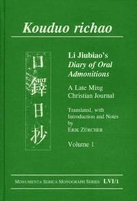bokomslag Kouduo richao. Li Jiubiao's Diary of Oral Admonitions. A Late Ming Christian Journal