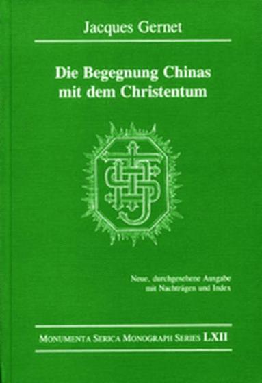 bokomslag Die Begegnung Chinas mit dem Christentum