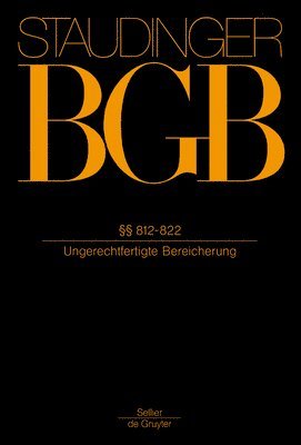 bokomslag §§ 812-822: (Ungerechtfertigte Bereicherung)
