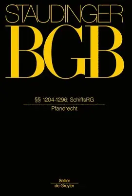 Hans-Heinrich Noll, Daniel Wiegand, Wolfgang Wiegand - §§ 1204-1296; Schiffsrg, Inbunden. Tillgänglighet: Kommande