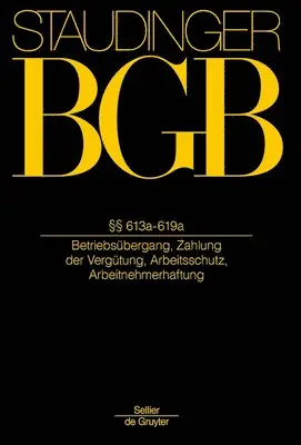 Georg Annuß, Reinhard Richardi, Philipp S Fischinger, Hartmut Oetker - §§ 613a-619a, Inbunden. Tillgänglighet: Kommande
