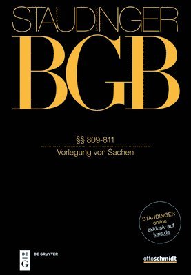 bokomslag §§ 809-811