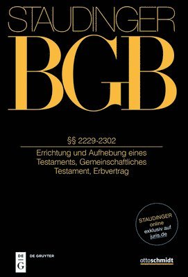 Wolfgang Baumann, Thomas Raff - §§ 2229-2302, Inbunden