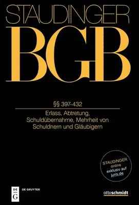 Volker Rieble, Jan Busche, Dirk Looschelders, Manfred Lowisch - §§ 397-432, Inbunden. Tillgänglighet: Kommande