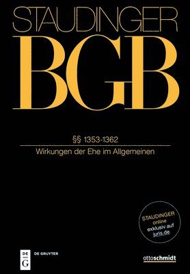 §§ 1353-1362: (Wirkungen Der Ehe Im Allgemeinen)