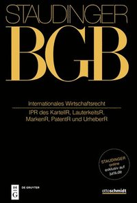 bokomslag Internationales Wirtschaftsrecht: (Ipr Des Kartellr, Lauterkeitsr, Markenr, Patentr Und Urheberr)