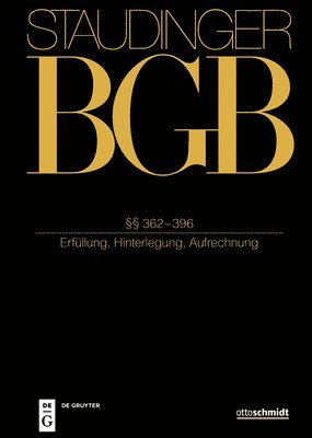 Christoph Kern, Marcus Bieder - §§ 362-396: (Erfüllung, Hinterlegung, Aufrechnung), Inbunden