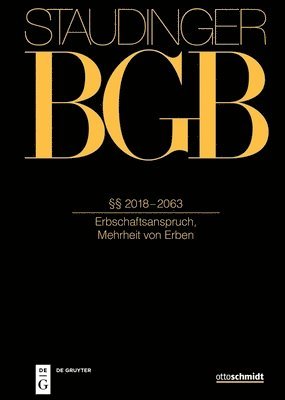 Martin Löhnig, Wolfgang Marotzke, Thomas Raff - §§ 2018-2063, Inbunden