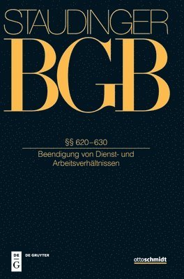 Hartmut Oetker, Felipe Temming - §§ 620-630, Inbunden