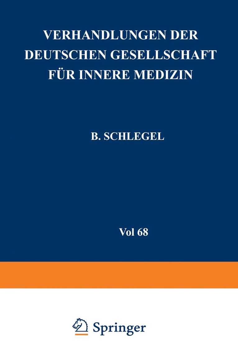 Verhandlungen der Deutschen Gesellschaft fr Innere Medizin 1