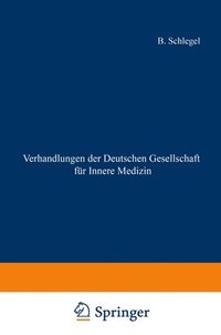 bokomslag Verhandlungen der Deutschen Gesellschaft fr Innere Medizin