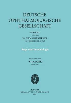 bokomslag Auge und Immunologie