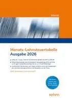 Monats-Lohnsteuertabelle 2026, Häftad. Tillgänglighet: Lägg i varukorg