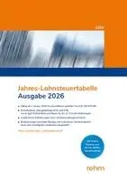 Jahres-Lohnsteuertabelle 2026, Häftad. Tillgänglighet: Lägg i varukorg