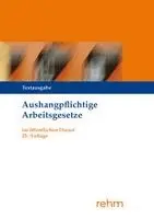 Verlagsgruppe Hüthig Jehle Rehm GmbH - Aushangpflichtige Arbeitsgesetze im öffentlichen Dienst, Häftad. Tillgänglighet: Lägg i varukorg