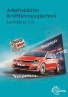 bokomslag Arbeitsblätter Kraftfahrzeugtechnik Lernfelder 5-8