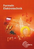 bokomslag Formeln Elektrotechnik