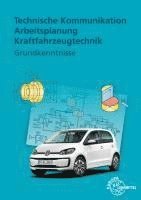 bokomslag Technische Kommunikation Arbeitsplanung Kraftfahrzeugtechnik