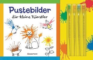 bokomslag Pustebilder für kleine Künstler-Set. Mit 4 Kleckspipetten