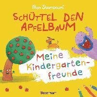 bokomslag Schüttel den Apfelbaum - Meine Kindergartenfreunde. Eintragbuch für Kinder ab 3 Jahren