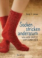 bokomslag Socken stricken andersrum - Von der Spitze zum Bündchen. Die geniale Methode für passgenaues Stricken