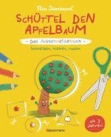 bokomslag Schüttel den Apfelbaum - Das Ausschneidebuch. Schneiden, kleben, malen für Kinder ab 3 Jahren