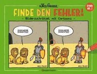 bokomslag Finde den Fehler - Band Nr.2 - Bildersuchrätsel mit Cartoons