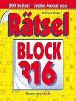 bokomslag Rätselblock 316 (5 Exemplare à 2,99 EUR)