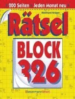 bokomslag Rätselblock 326 (5 Exemplare à 2,99 EUR)