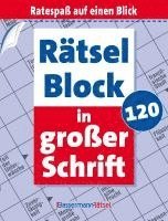 bokomslag Rätselblock in großer Schrift 120 (5 Exemplare à 2,99 EUR)