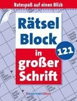 bokomslag Rätselblock in großer Schrift 121 (5 Exemplare à 2,99 EUR)