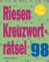 bokomslag Riesen-Kreuzworträtsel 98 (5 Exemplare à 3,99 EUR)