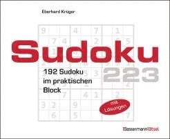 Eberhard Krüger - Sudokublock 223 (5 Exemplare à 2,99 EUR), Häftad