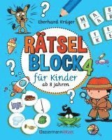 bokomslag Rätselblock 4 für Kinder ab 8 Jahren (5 Exemplare à 3,99)