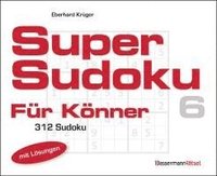 bokomslag Supersudoku für Könner 6 (5 Exemplare à 3,99 EUR)