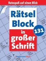 bokomslag Rätselblock in großer Schrift 131 (5 Exemplare à 2,99 EUR)