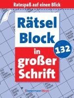bokomslag Rätselblock in großer Schrift 132 (5 Exemplare à 2,99 EUR)