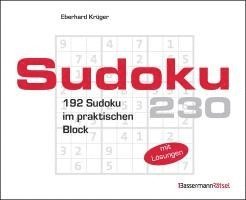 bokomslag Sudokublock 230 (5 Exemplare à 2,99 EUR)