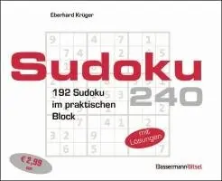 Sudokublock 240 (5 Exemplare à 2,99 EUR)