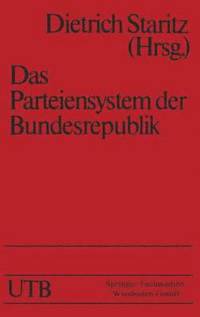 bokomslag Das Parteiensystem der Bundesrepublik