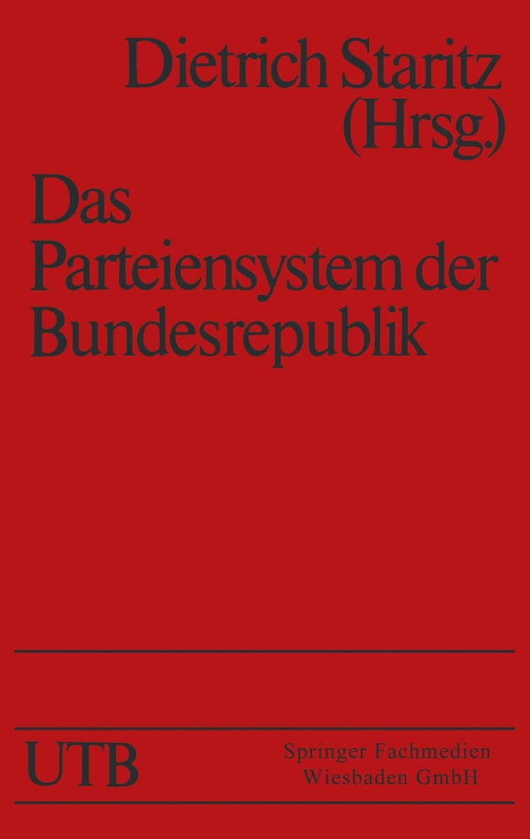 Das Parteiensystem der Bundesrepublik 1