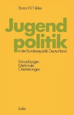 bokomslag Jugendpolitik in der Bundesrepublik Deutschland