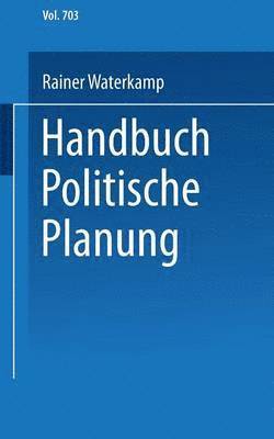 bokomslag Handbuch politische Planung