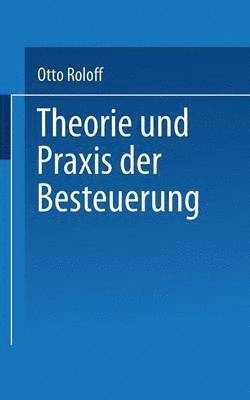 Theorie und Praxis der Besteuerung 1