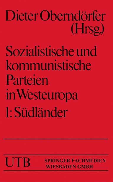 bokomslag Sozialistische und kommunistische Parteien in Westeuropa