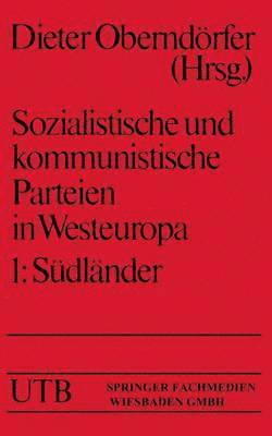 Dieter Oberndörfer, Dieter Oberndorfer - Sozialistische und kommunistische Parteien in Westeuropa, Häftad