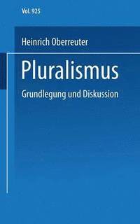 bokomslag Pluralismus